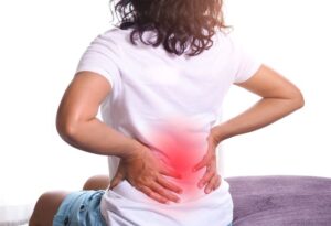 Continuous back pain